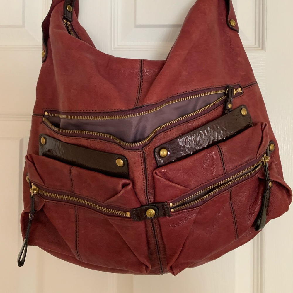 Kooba Leather Tote/Shoulder Bag